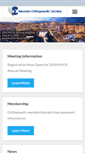 Mobile Screenshot of nevadaortho.org