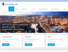 Tablet Screenshot of nevadaortho.org